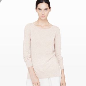 Club Monaco Nicolette Cuff-Block 100% Cashmere Sweater